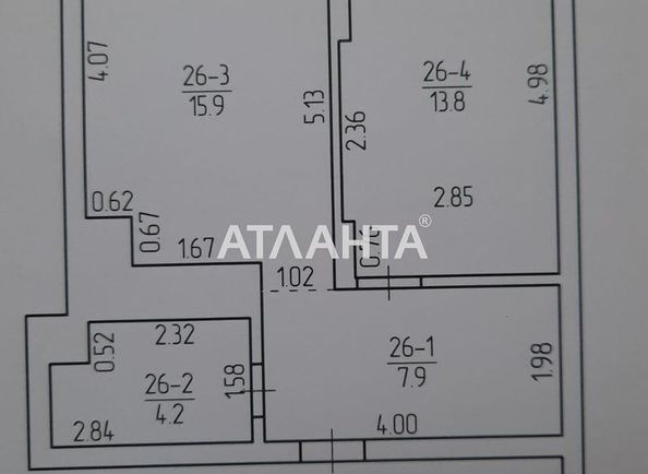 1-room apartment apartment by the address st. Malogoloskovskaya ul (area 42 m²) - Atlanta.ua - photo 17