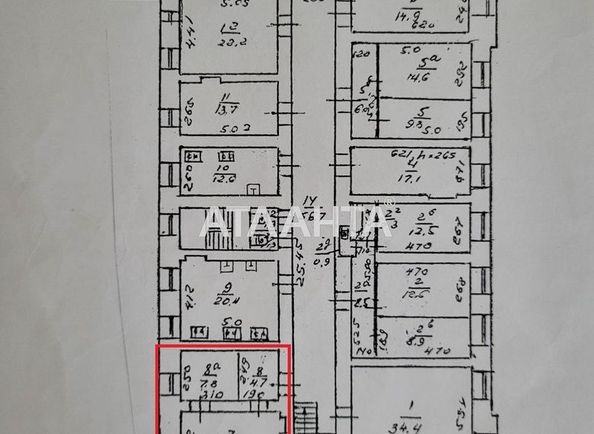 3-rooms apartment apartment by the address st. Rishelevskaya Lenina (area 37,8 m²) - Atlanta.ua - photo 10