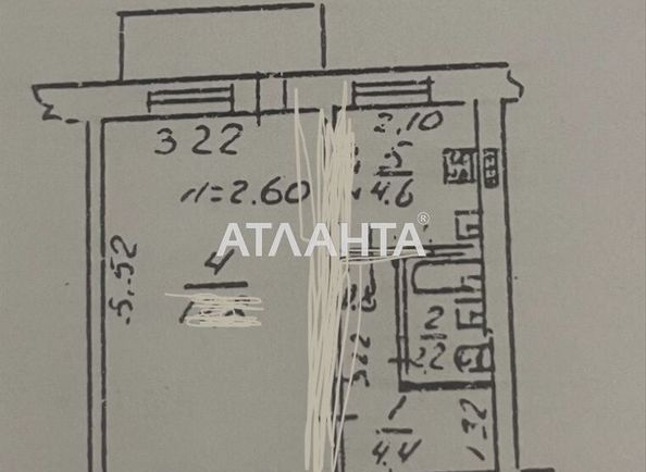 1-кімнатна квартира за адресою вул. Заболотного ак. (площа 24 м²) - Atlanta.ua - фото 16