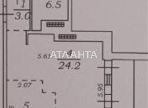 1-room apartment apartment by the address st. Kostandi (area 47 m²) - Atlanta.ua - photo 6