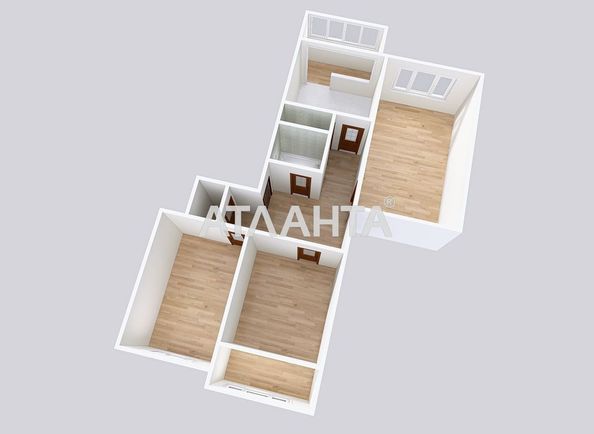 3-rooms apartment apartment by the address st. Zalozetskogo Volodimira (area 66,1 m²) - Atlanta.ua - photo 34