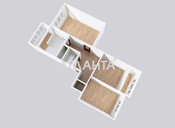 3-rooms apartment apartment by the address st. Zalozetskogo Volodimira (area 66,1 m²) - Atlanta.ua - photo 35