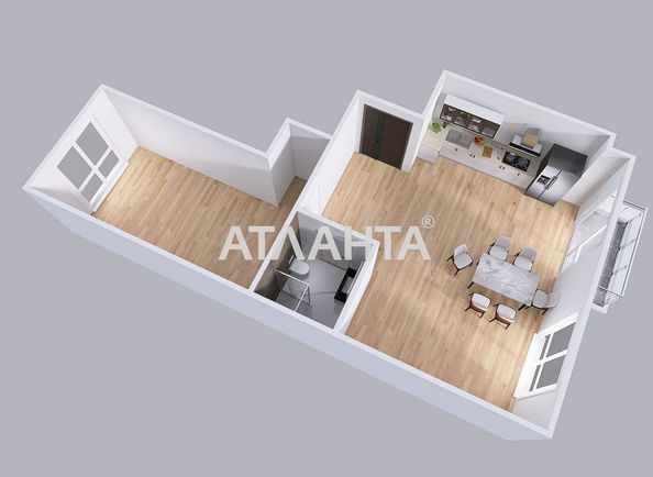 2-rooms apartment apartment by the address st. Zhasminovaya (area 68,7 m²) - Atlanta.ua - photo 23