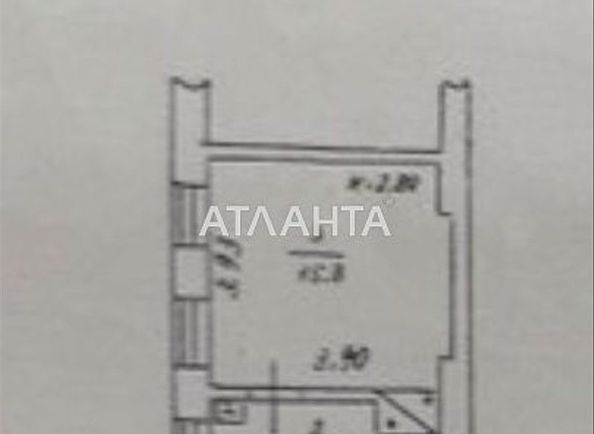 1-room apartment apartment by the address st. Kolontaevskaya Dzerzhinskogo (area 25,6 m²) - Atlanta.ua - photo 7