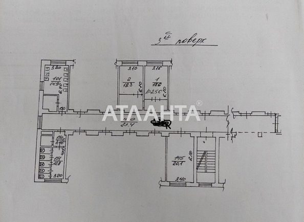 2-кімнатна квартира за адресою вул. Володимира Великого (площа 50,3 м²) - Atlanta.ua - фото 9