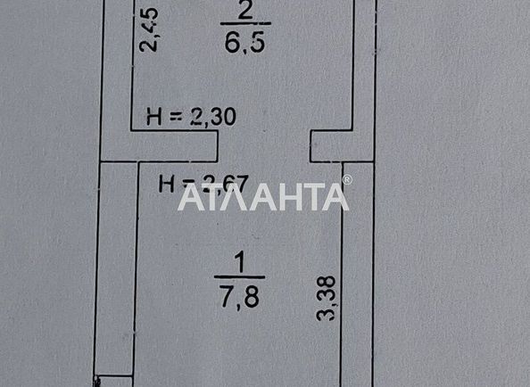 2-кімнатна квартира за адресою вул. Висоцького (площа 52,7 м²) - Atlanta.ua - фото 26