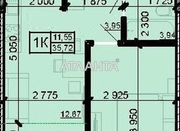 1-room apartment apartment by the address st. Vilyamsa ak (area 36 m²) - Atlanta.ua - photo 10
