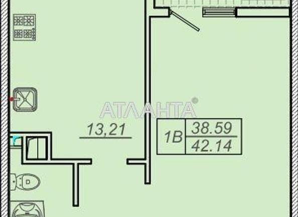 1-room apartment apartment by the address st. Sakharova (area 47,8 m²) - Atlanta.ua - photo 5