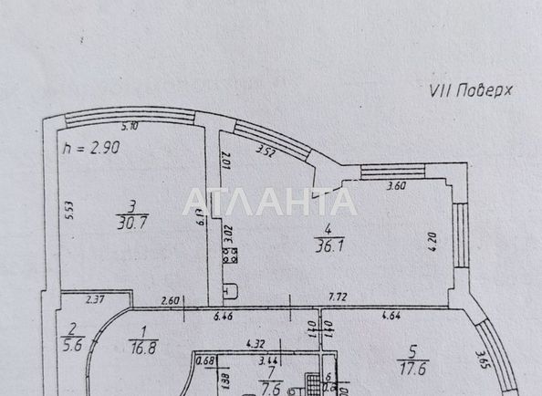2-кімнатна квартира за адресою вул. Проспект Шевченка (площа 115,2 м²) - Atlanta.ua - фото 21