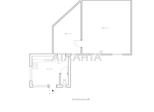 2-rooms apartment apartment by the address st. Kolontaevskaya Dzerzhinskogo (area 57,6 m²) - Atlanta.ua - photo 19