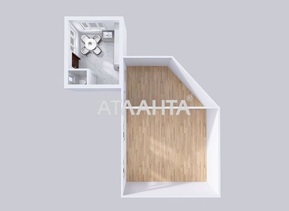 2-rooms apartment apartment by the address st. Kolontaevskaya Dzerzhinskogo (area 57,6 m²) - Atlanta.ua - photo 20