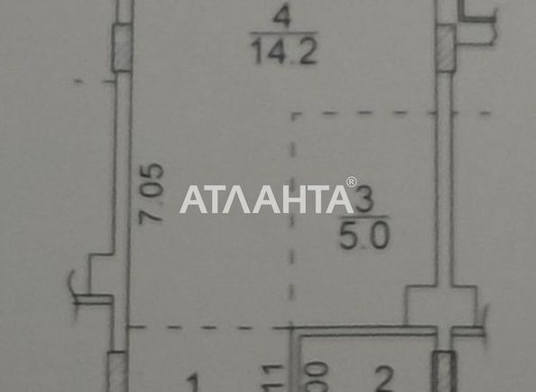 1-комнатная квартира по адресу ул. Бочарова ген. (площадь 27,2 м²) - Atlanta.ua - фото 6