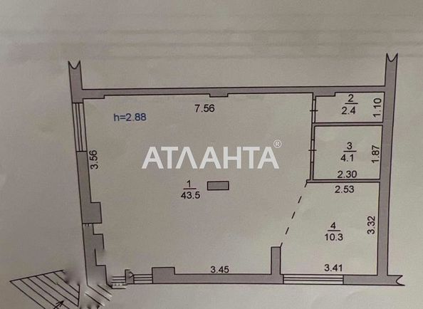 1-room apartment apartment by the address st. 1 maya (area 60,3 m²) - Atlanta.ua - photo 2