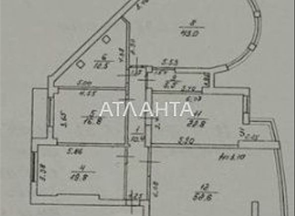 Многокомнатная квартира по адресу Мукачевский пер. (площадь 187 м²) - Atlanta.ua - фото 14