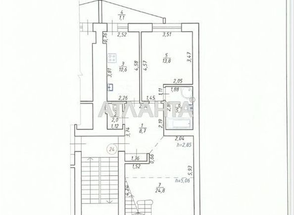 2-rooms apartment apartment by the address st. Petlyury S ul (area 99,8 m²) - Atlanta.ua - photo 17