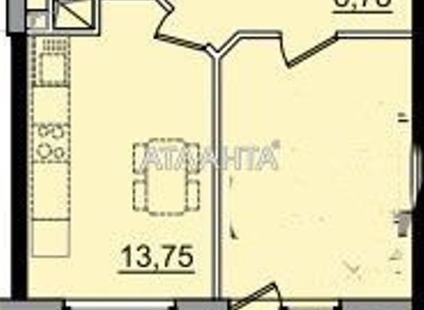 1-room apartment apartment by the address st. Sakharova (area 39,3 m²) - Atlanta.ua - photo 5