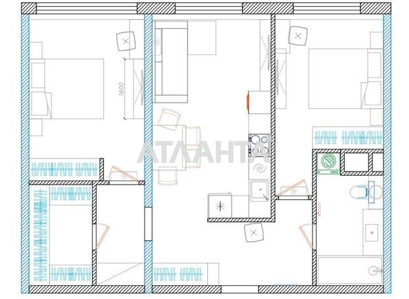 2-комнатная квартира по адресу ул. Жемчужная (площадь 65,1 м²) - Atlanta.ua - imageAlt 16
