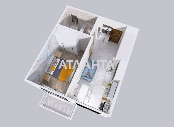 1-кімнатна квартира за адресою вул. Орлика Пилипа (площа 37,5 м²) - Atlanta.ua - фото 14
