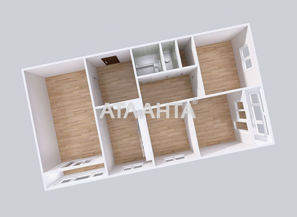 4+-rooms apartment apartment by the address st. Kolomyyskaya ul (area 79,1 m²) - Atlanta.ua - photo 17