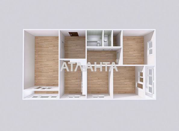 4+-rooms apartment apartment by the address st. Kolomyyskaya ul (area 79,1 m²) - Atlanta.ua - photo 19