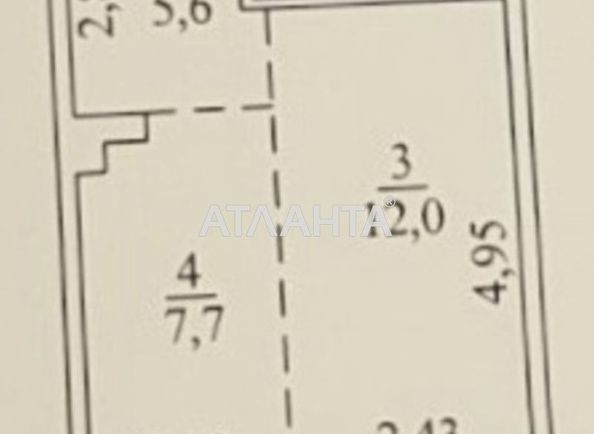 1-room apartment apartment by the address st. Shtilevaya (area 30 m²) - Atlanta.ua - photo 6