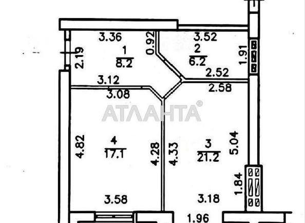 1-room apartment apartment by the address st. Govorova marsh (area 52,7 m²) - Atlanta.ua - photo 16