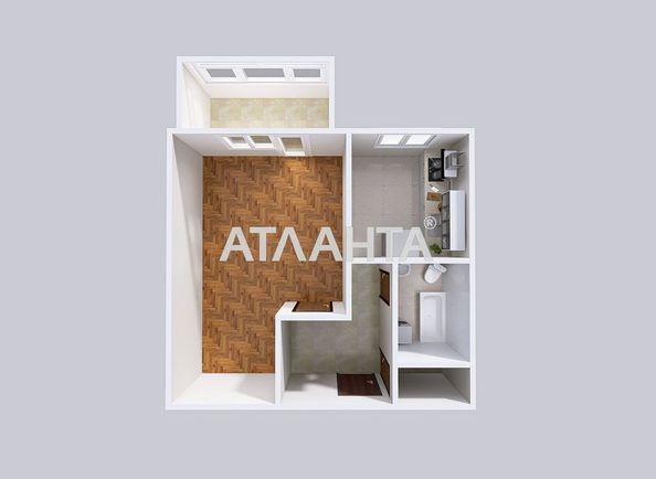 1-room apartment apartment by the address st. Ozhinovaya ul (area 35,3 m²) - Atlanta.ua - photo 14