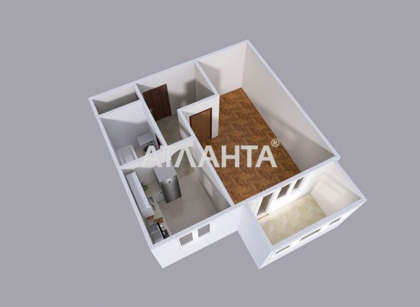1-room apartment apartment by the address st. Ozhinovaya ul (area 35,3 m²) - Atlanta.ua - photo 15