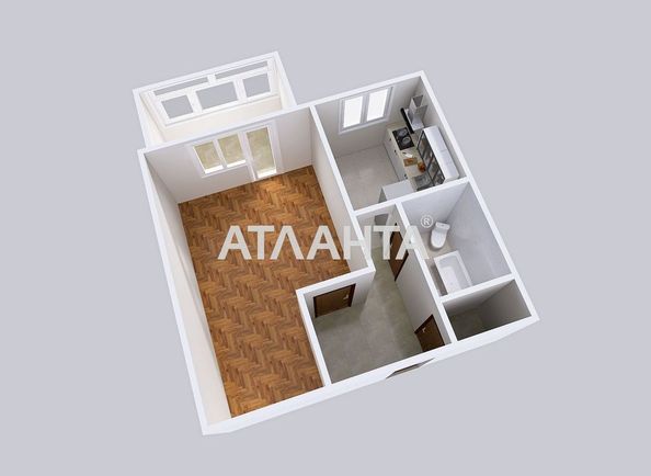 1-room apartment apartment by the address st. Ozhinovaya ul (area 35,3 m²) - Atlanta.ua - photo 17