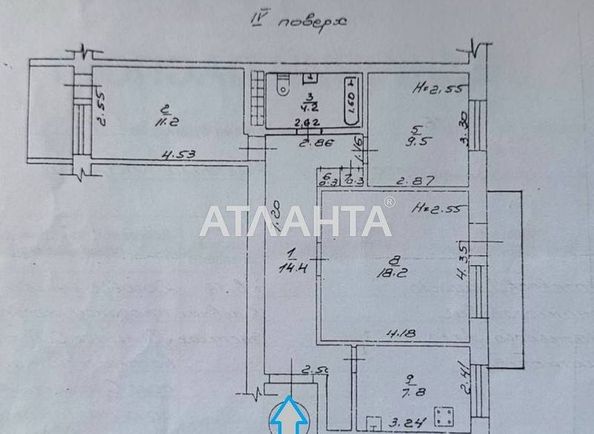 3-rooms apartment apartment by the address st. Nebesnoy Sotni pr Zhukova marsh pr Leninskoy iskry pr (area 70 m²) - Atlanta.ua - photo 11