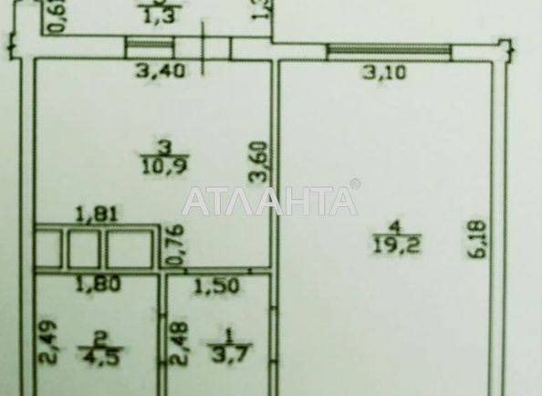 1-room apartment apartment by the address st. Mikhaylovskaya Industrialnaya (area 40 m²) - Atlanta.ua - photo 12