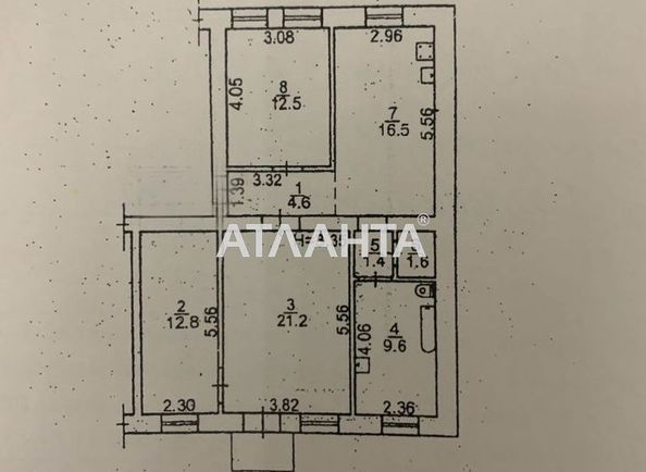 3-кімнатна квартира за адресою вул. Хмельницького Богдана (площа 85 м²) - Atlanta.ua - фото 9