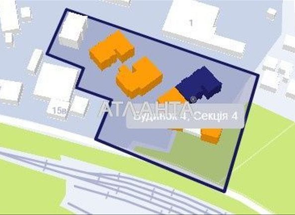 1-room apartment apartment by the address st. Nezavisimosti Ukrainy (area 46,4 m²) - Atlanta.ua - photo 6