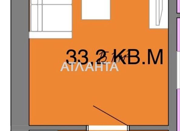 1-комнатная квартира по адресу Небесной Сотни пр. (площадь 33,2 м²) - Atlanta.ua - фото 5