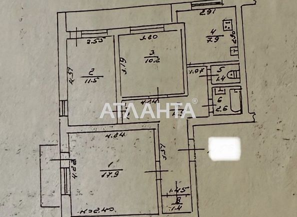 3-rooms apartment apartment by the address st. Fontanskaya dor Perekopskoy Divizii (area 68,4 m²) - Atlanta.ua - photo 22