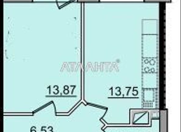 1-room apartment apartment by the address st. Sakharova (area 39,7 m²) - Atlanta.ua - photo 5