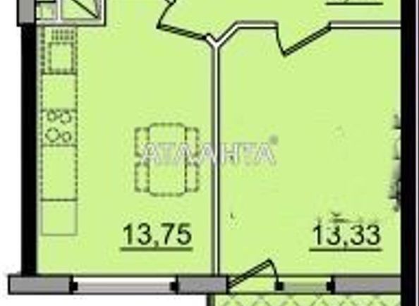 1-room apartment apartment by the address st. Sakharova (area 39,5 m²) - Atlanta.ua - photo 5