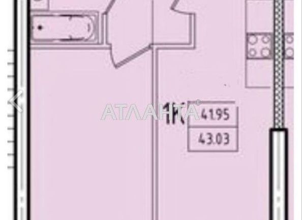 1-кімнатна квартира за адресою вул. Генуезька (площа 45 м²) - Atlanta.ua - фото 17