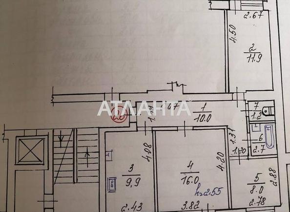 3-комнатная квартира по адресу Шевченко Т. Ул. (площадь 62,4 м²) - Atlanta.ua - фото 16