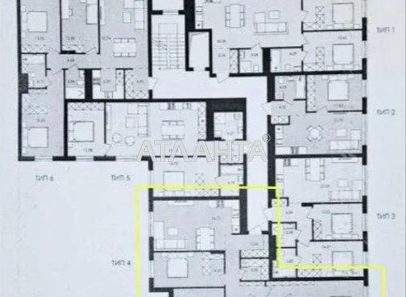 3-rooms apartment apartment by the address st. Geroev Maydana (area 96,9 m²) - Atlanta.ua - photo 2
