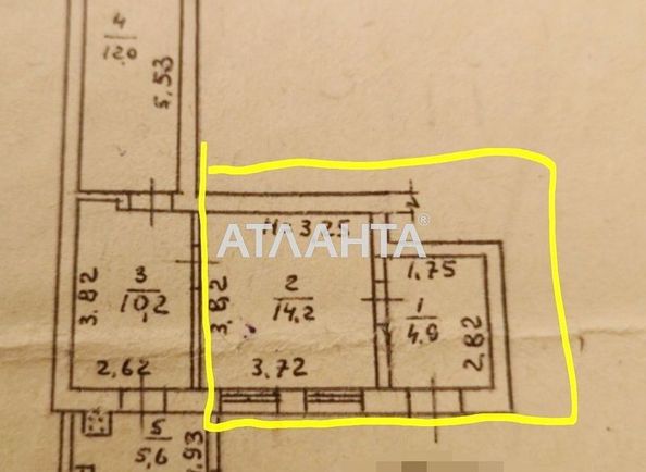 1-кімнатна квартира за адресою вул. Осипова (площа 20 м²) - Atlanta.ua - фото 9