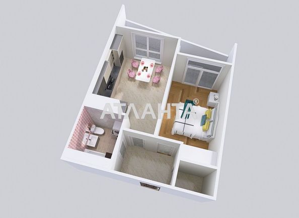 1-room apartment apartment by the address st. Sonyashnikova (area 41,0 m²) - Atlanta.ua - photo 15