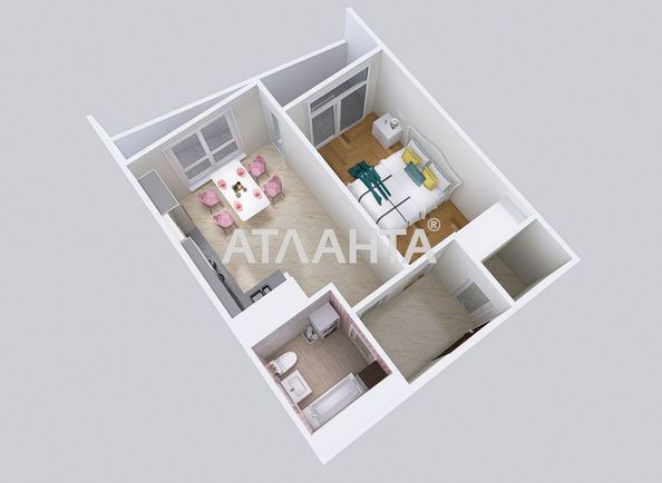 1-room apartment apartment by the address st. Sonyashnikova (area 41,0 m²) - Atlanta.ua - photo 19