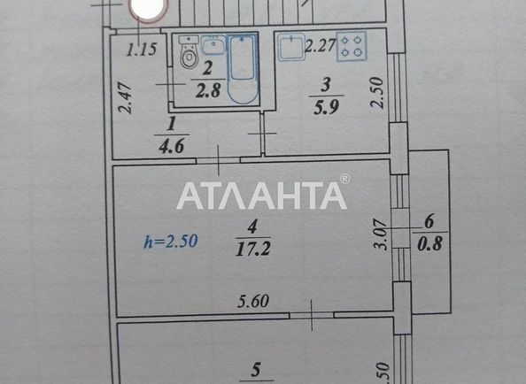 2-rooms apartment apartment by the address st. Gorodotskaya ul (area 45,3 m²) - Atlanta.ua - photo 19