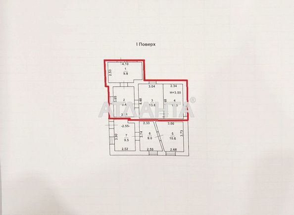 House by the address st. 17 ya liniya (area 44,6 m²) - Atlanta.ua - photo 10