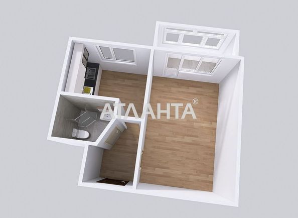 1-кімнатна квартира за адресою Фонтанська дор. (площа 30 м²) - Atlanta.ua - фото 10