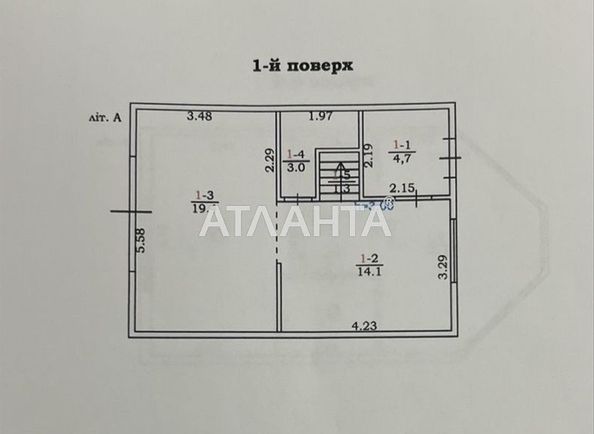 House by the address st. Zholio kyuri (area 90,5 m²) - Atlanta.ua - photo 19