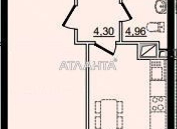 1-кімнатна квартира за адресою вул. Сахарова (площа 42 м²) - Atlanta.ua - фото 15