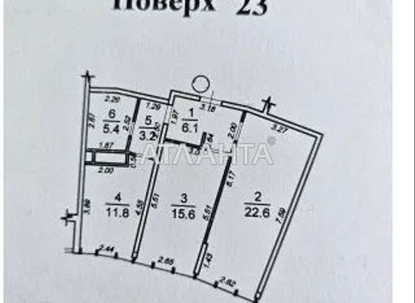 2-кімнатна квартира за адресою вул. Генуезька (площа 67 м²) - Atlanta.ua - фото 17