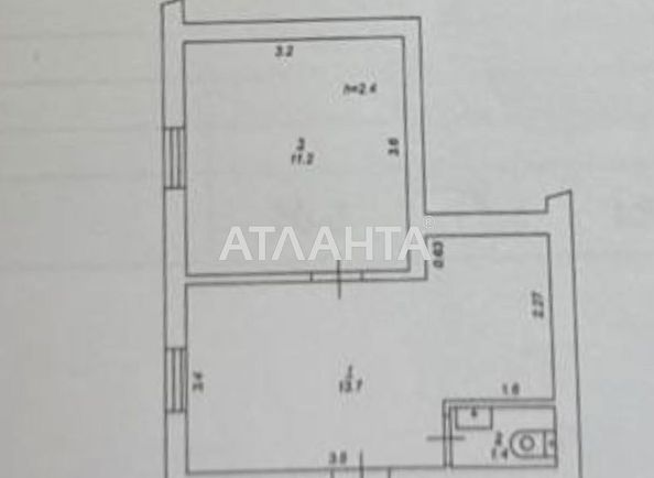 1-room apartment apartment by the address st. Lanzheronovskaya Lastochkina (area 26,3 m²) - Atlanta.ua - photo 8